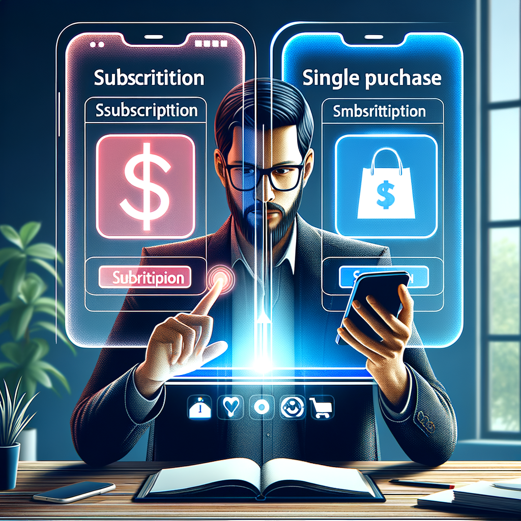 Image de couverture de l'article Les clés d’une stratégie de monétisation pour applications mobiles : abonnement vs achat à l’unité