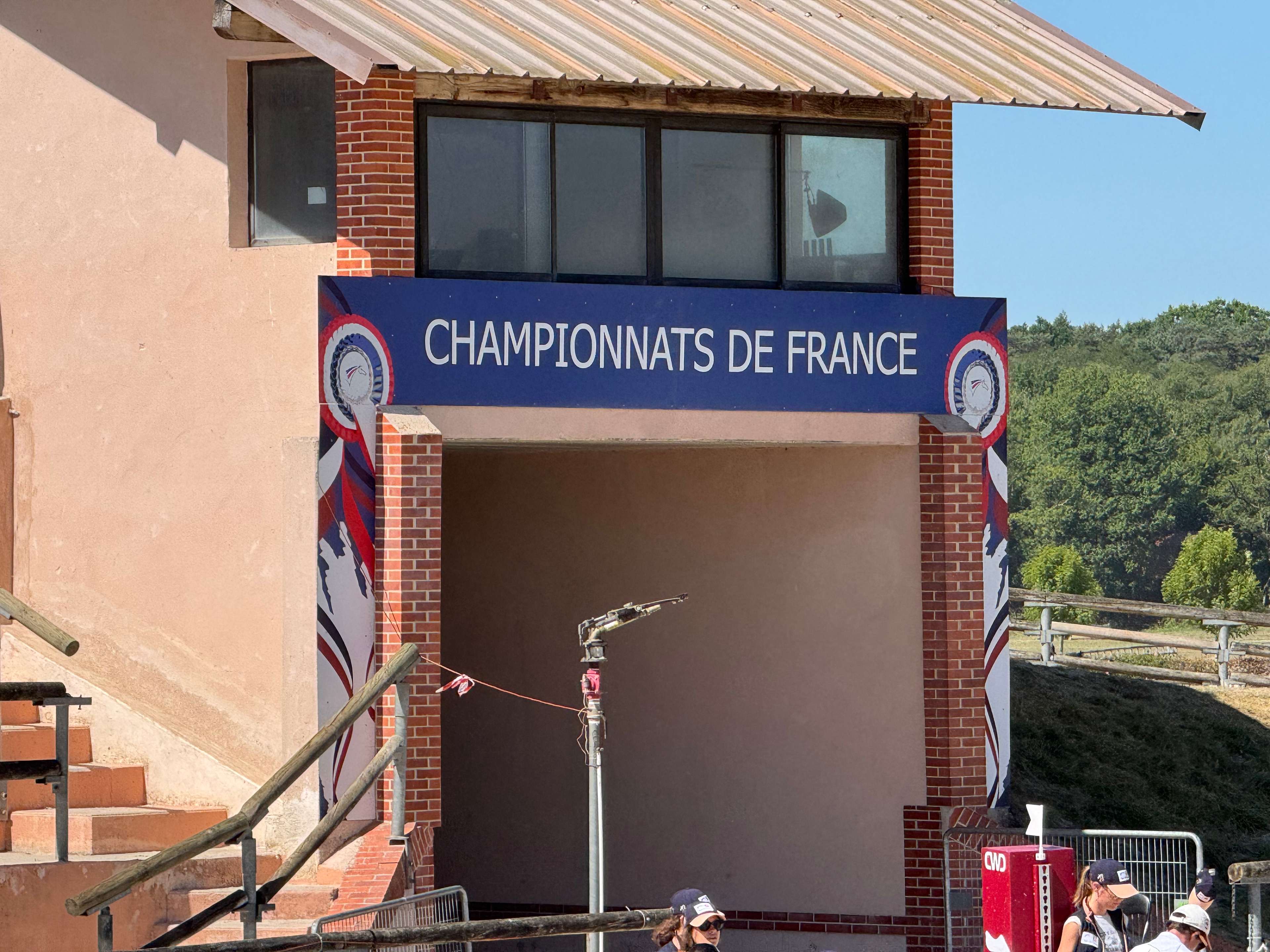 Cavalière en compétition