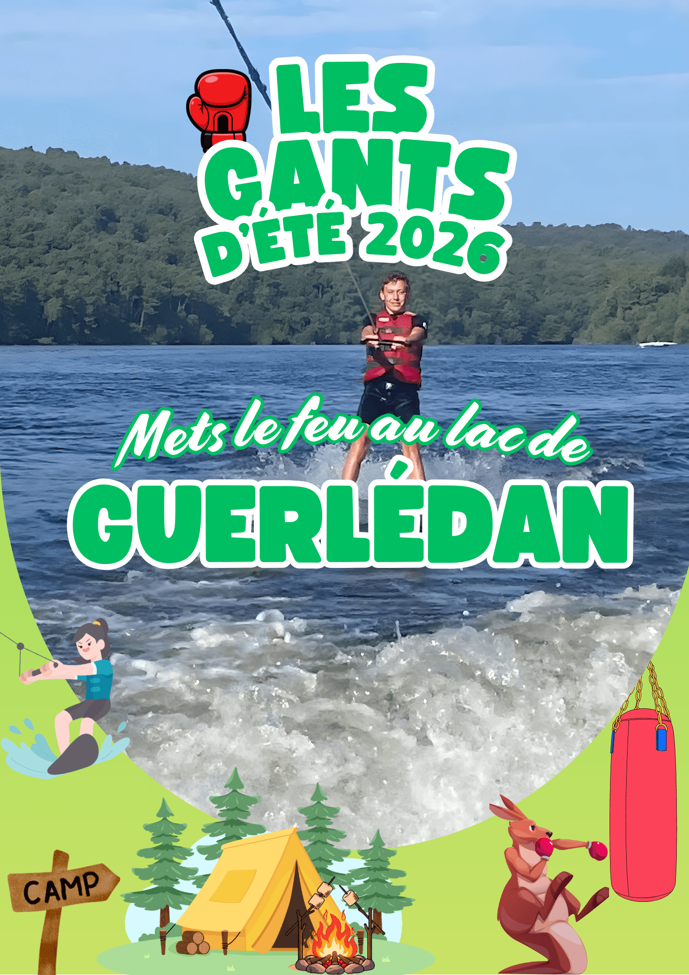 Affiche Les Gants d’été 2026 — GUERLÉDAN