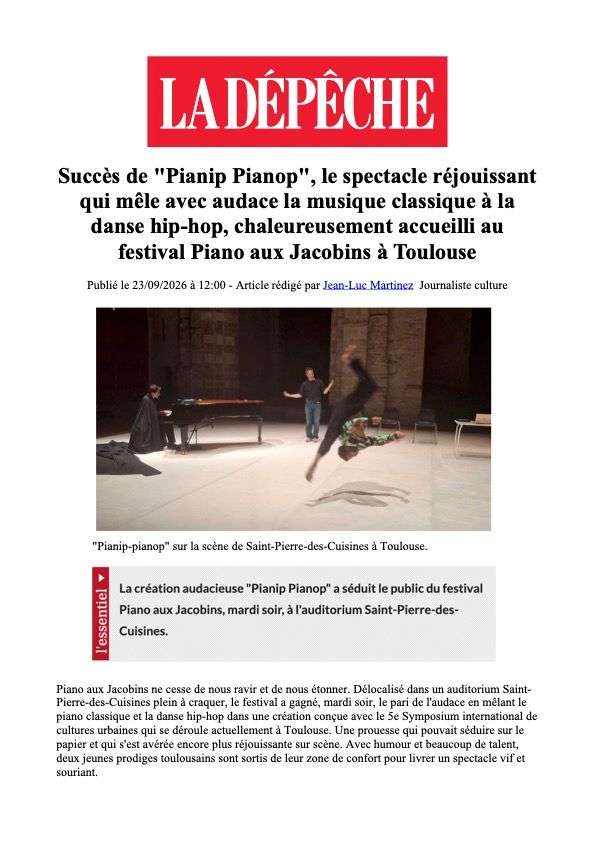 Article de La Dépêche