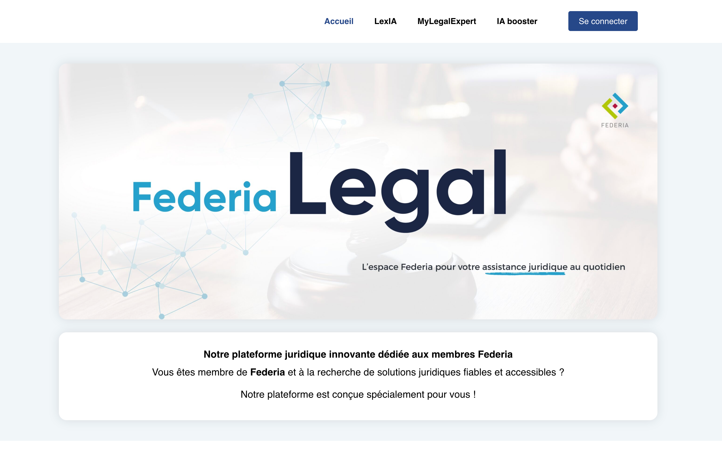 FEDERIA LEGAL
